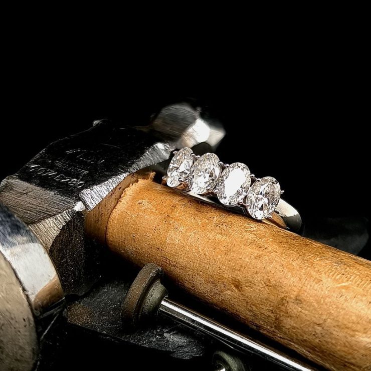Oval Eternity Ring