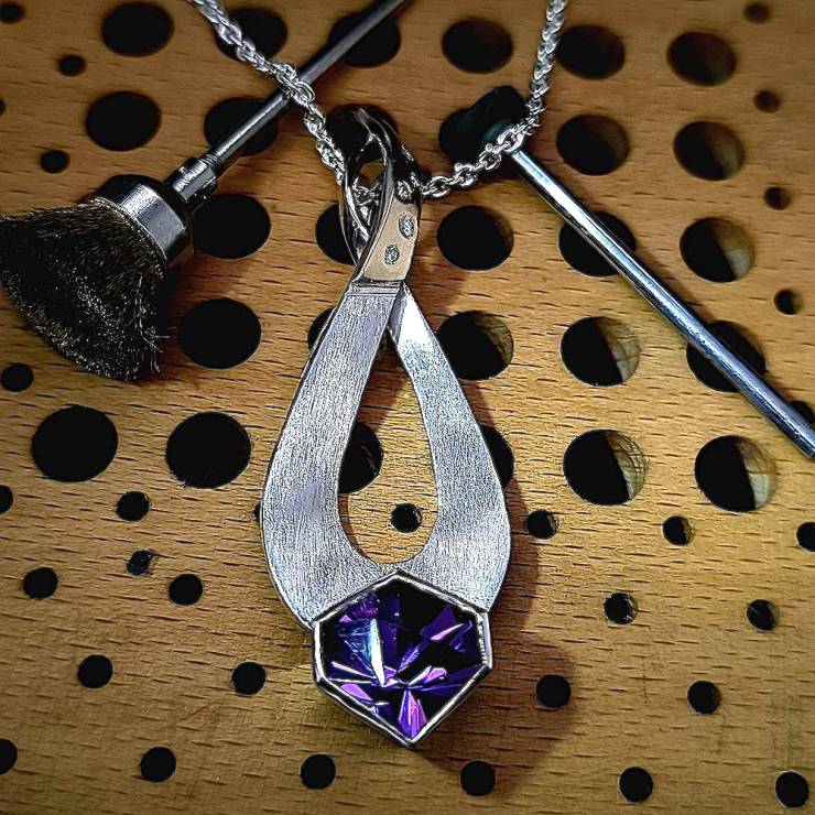 Handmade Infinity Amethyst 2025